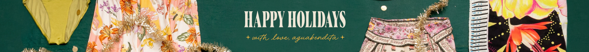 Happy Holidays | Con Amor Agua Bendita